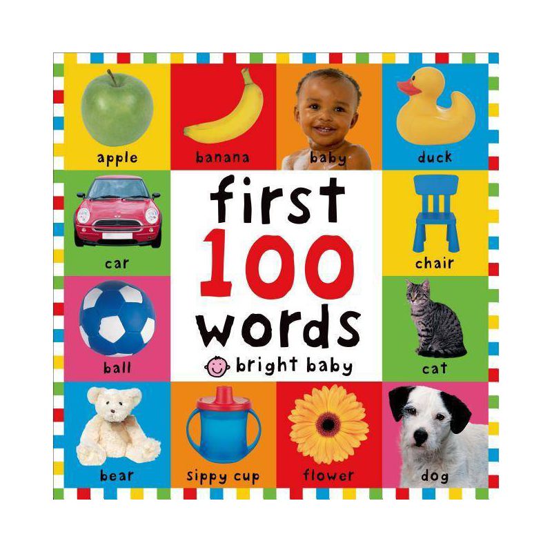 First 100 Words (Bright Baby Series) First Edition by Roger Priddy (Board Book), 1 of 5