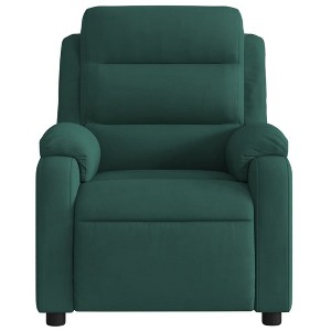 vidaXL Massage Recliner Chair Velvet, Foam, Metal, Engineered Wood - 1 of 4