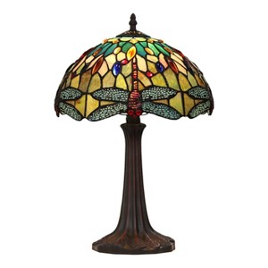 Chloe Lighting Empress Tiffany-Style Dark Bronze 1 Light Table Lamp 12 Inch Shade - 1 of 4