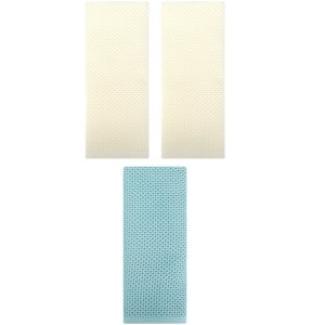 REGALWOVEN 3 Pack Soft Absorbent Waffle Cotton Hand Towels for Bathroom 13" x 30" - 1 of 4