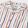 Baby Boys' Star Striped Top & Shorts Set - Cat & Jack™ Red/White - 3 of 3
