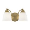 Livex Lighting Somerville 2 - Light Vanity in  Antique Brass - 2 of 4