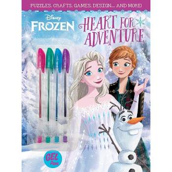 Disney Frozen: Heart for Adventure - (Coloring and Activity with Gel Pens) by  Editors of Dreamtivity (Paperback)