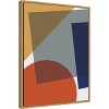 Amanti Art Layered Retro Modern Shapes In Bright Colors by The Creative Bunch Studio Canvas Wall Art Print Framed 18 x 24-in. - 3 of 4