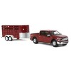 Greenlight Collectibles 1/64 2019 Ford F-150 XLT with Livestock Trailer, Hitch & Tow Series 27, 32270-D - 2 of 4