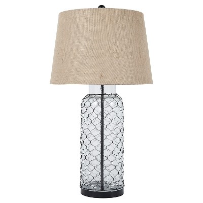 transparent table lamp