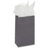 Sparkle and Bash 25-Pack Small Gift Bags with Handles, Grey (5 x 9 x 3 in) - 3 of 4