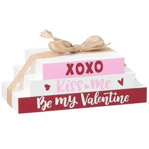 The Lakeside Collection 2-In-1 Holiday Block Stack Sign - 1 of 4