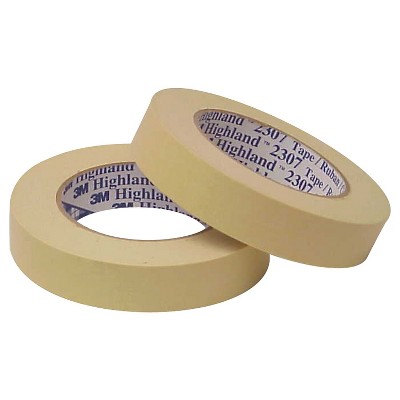 3m 201+ General Use Masking Tape, 2 Inches X 60 Yards, Tan : Target