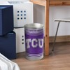 NCAA TCU Horned Frogs Waste Basket: Tin Indoor Trash Can, 13-Gallon Capacity - 2 of 3