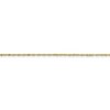 Black Bow Jewelry 1.1mm, 10k Yellow Gold, Singapore Chain Anklet or Bracelet - 2 of 4