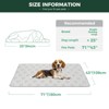 FXW Washable Pee Pads for Dogs, Puppy Pads with Super Absorbent, 1 Pack - 2 of 4