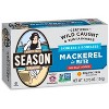 Season Skinless & Boneless Wild Mackerel in Water No Salt Added - Case of 12/4.375 oz - 2 of 4