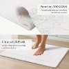 Delara Organic Cotton Reversible Bath Mat, GOTS Certified, Ultra-Thick & Super Absorbent Bath Rug - 2 of 4