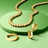 Pure Collection by Ross-Simons Italian 5mm 18kt Gold Vermeil Bead Necklace - 4 of 4