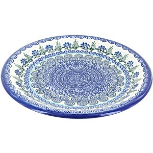 Blue Rose Polish Pottery Vena Dinner Plate - 1 of 1