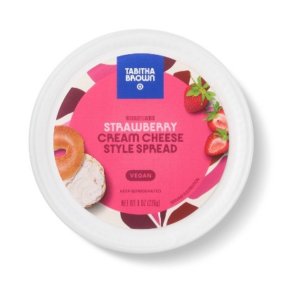 Strawberry Vegan Cream Cheese - 8oz - Tabitha Brown for Target