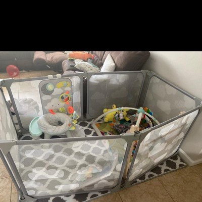 Skip Hop Play Enclosure Expandable Baby Playpen - Gray : Target