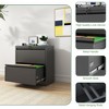 NicBex File Cabinet with Lock,Office Cabinet with Handle Free Design,Modern Storage Cabinet,Filing Cabinet for Home Office - 4 of 4