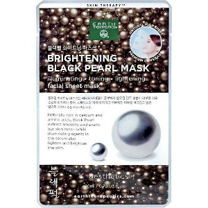 Black Pearl Facial Sheet Mask by Earth Therapeutics  -  1 Mask - 1 of 1