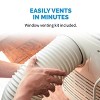 Newair Portable Air Conditioner, 14,000 BTUs (8,600 BTU, DOE), Cools 525 sq. ft., Easy Setup Window Venting Kit and Remote Control - 4 of 4