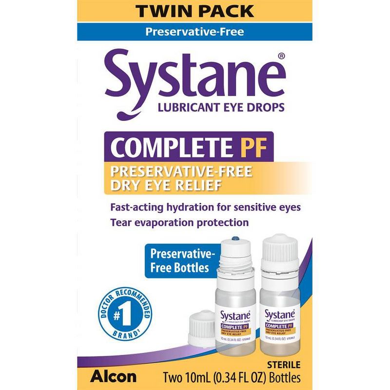 Systane Complete MDPF Eye Drops - 0.67 fl oz, 3 of 7