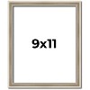 PosterPalooza | Photo Size Classic Modern Silver Frame - UV Acrylic, Foam Board Backing, Hanging Hardware - 2 of 4