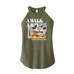 Women's - Disney - A Walk A Day Graphic High Neck Tank - 1 of 3