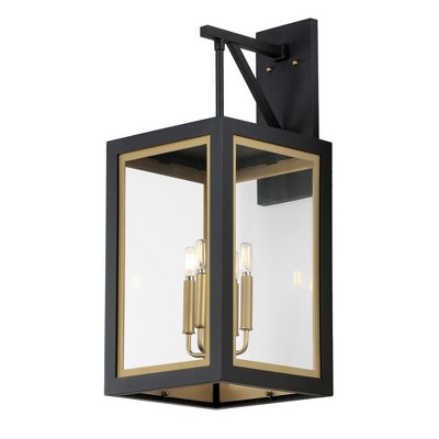 Maxim Lighting Neoclass 4 - Light Wall Light in  Black/Gold
