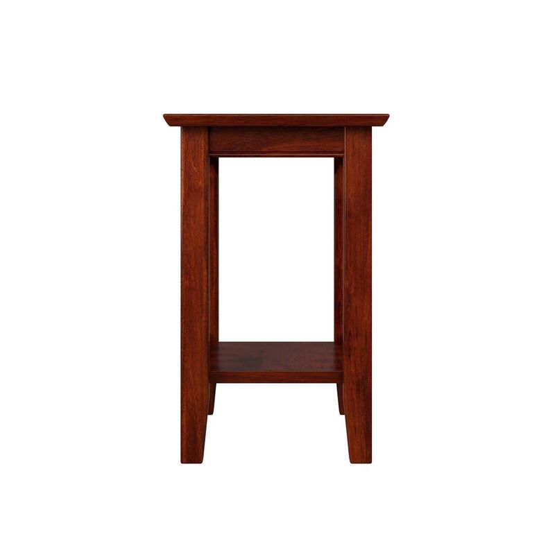 Mission Chair Side Table Walnut - AFI, 5 of 7