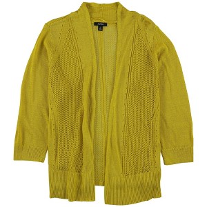 Alfani Womens Mixed Media Cardigan Sweater - 1 of 1