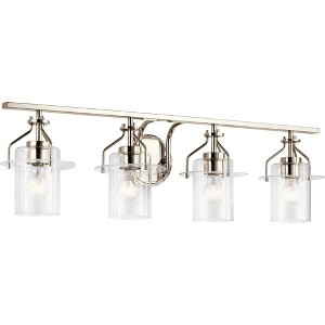 Kichler Lighting Everett 4 - Light Vanity in  Polished Nickel - 1 of 4