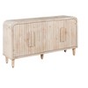 VYNXARIA 59inch Farmhouse Curved Vintage Storage Sideboard with Large Wooden Handles,Vertical Wood Grain Carving and Adjustable Shelves - 4 of 4