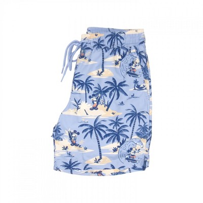 Mickey Mouse Mens Mickey Mouse Big Wave Swim Board Shorts - Small — фото 3