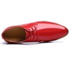 Santimon Dress Shoes Mens Classic Pointed-Toe Patent Leather Lace-up Formal Oxford Shoes - 3 of 4