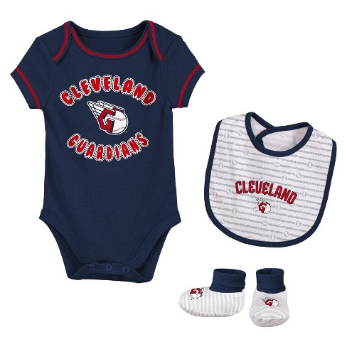 Mlb Cleveland Guardians Infant Boys' Short Sleeve Layette Set - 3-6m :  Target