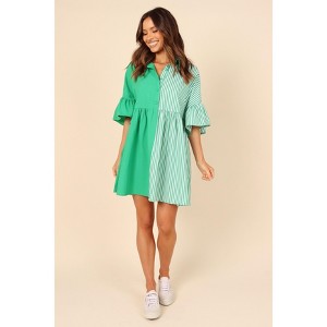 Petal and Pup Womens Didi Frill Mini Dress - 1 of 4