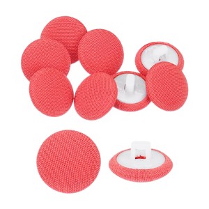 Unique Bargains Bridal Wedding Dress Suit DIY Satin Shiny Sewing Buttons 10 Pcs - 1 of 4