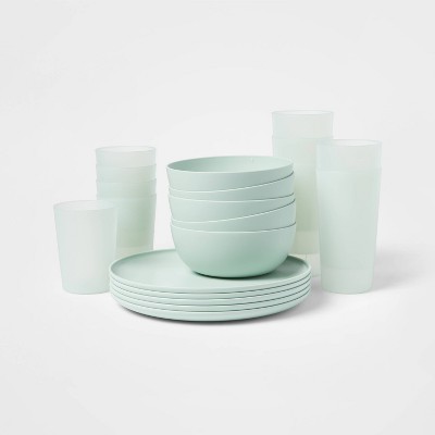 20pc Plastic Dinnerware Set - Room Essentials™