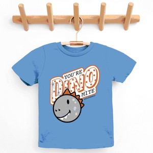 The Juniper Shop SmileyWorld You're Dino-Mite Youth Short Sleeve Tee - 1 of 4