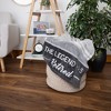 Pavilion Gift Company - Legend has Retired - 50" x 60" Royal Plush Blanket - Throw Blankets - 4 of 4