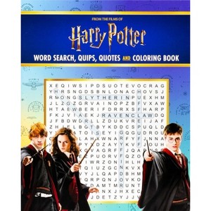 Harry Potter Word Search, Quips, Quotes, and Coloring Book - (Coloring Book & Word Search) by  Editors of Thunder Bay Press (Paperback) - 1 of 1