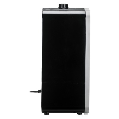 Black Ultrasonic Warm and Cool Mist Humidifier with Digital Display