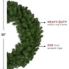 Northlight 36" Unlit Deluxe Windsor Pine Artificial Christmas Wreath - 4 of 4