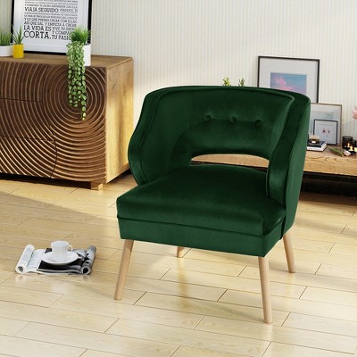 Modern Upholstered Living Room Chair, Mid-Century Accent Chairs,27. 00 inches deep x 27. 25 inches wide x 30. 00 inches high(2.25*2.27*2.5ft)