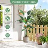 COZONY 6/7 FT Artificial Bird of Paradise Plant in Planter, Realistic Faux Tree for Indoor & Outdoor - 4 of 4