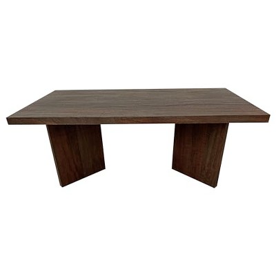 Coaster Home Furnishings Andando Rectangular Solid Wood Coffee Table Mango Brown