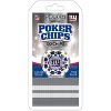 MasterPieces Casino Style 20 Piece 11.5 Gram Poker Chip Set NFL New York Giants Silver Edition - 2 of 3