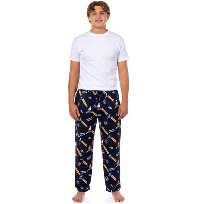 Ted Lasso AFC Richmond Pajama Pants Men's Allover Logo Loungewear Bottoms