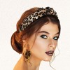 Unique Bargains Women's Leopard Pattern Knotted Headband 1 Pc Brown - image 4 of 4